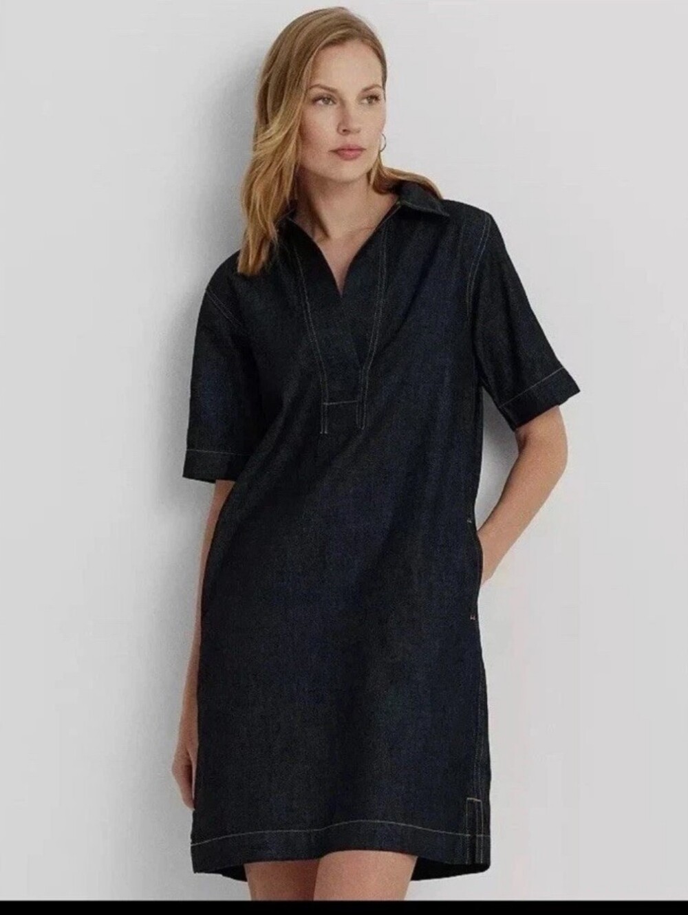 Lauren Ralph Lauren Denim Shift Dress